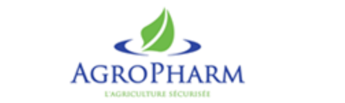 <b style="color:black;">AGROPHARM SUARL</b><br><span style="font-size:12px; color:black;">Produits phytosanitaires et services agronomiques</span>